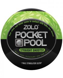 Zolo Pocket Pool Straight Shooter Green Sleeve main