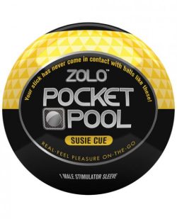 Zolo Pocket Pool Susie Cue Male Stimulator Sleeve main