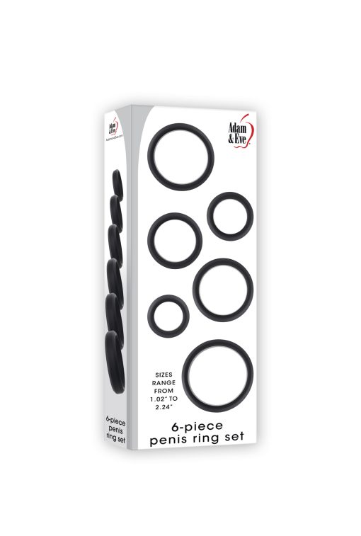 Adam & Eve 6Pc C-Ring Set - Image 4