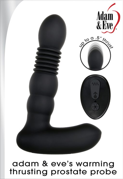 Adam & Eve Adams Warming & Rotating Prostate Thruster 1