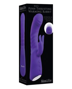 Adam & Eve Eves Posh Thrusting Warming Rabbit Rechargeable Vibrators Main Image