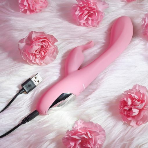 Adam & Eve Eves Rechargeable Slimline Rabbit - Image 4