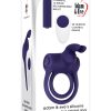 Adam & Eve Silicone Remote Rabbit Ring Vibrating Cock Rings Main Image