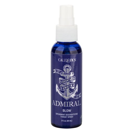 Admiral Blow Spearmint Throat Spray 2Oz Desensitizing Anal Lubes Main Image