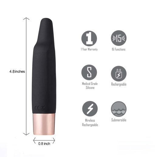 Aspen Wireless Bullet Rechargeable Rechargeable Vibrators 3