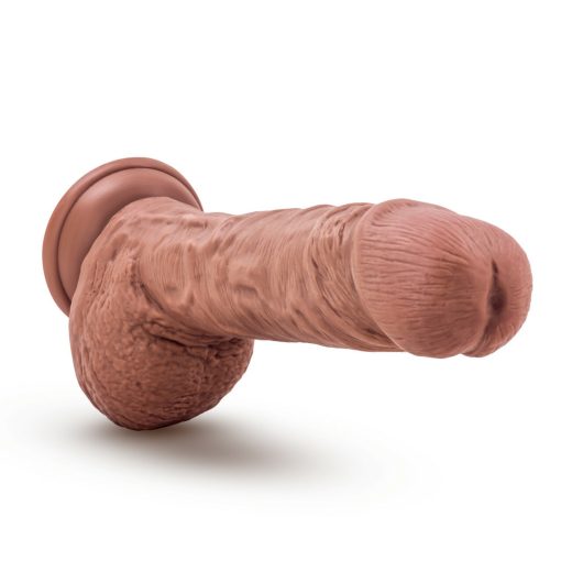 Au Naturel Big Billy 9In Dildo Mocha Large Dildos 3