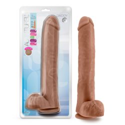 Au Naturel Daddy 14In Dildo Mocha Large Dildos Main Image