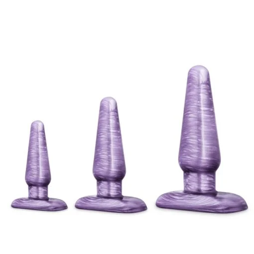 B Yours Anal Trainer Kit Purple Swirl 1