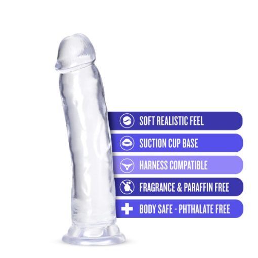 B Yours Plus Thrill N Drill Clear Large Dildos 3