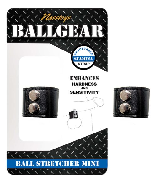 Ballgear Ball Stretcher Mini Black Cock & Ball Gear Main Image