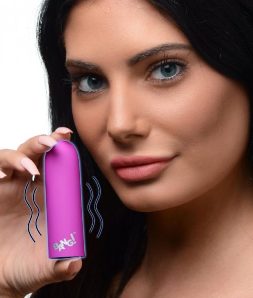 Bang! 10X Mega Vibe Purple Rechargeable Vibrators 3