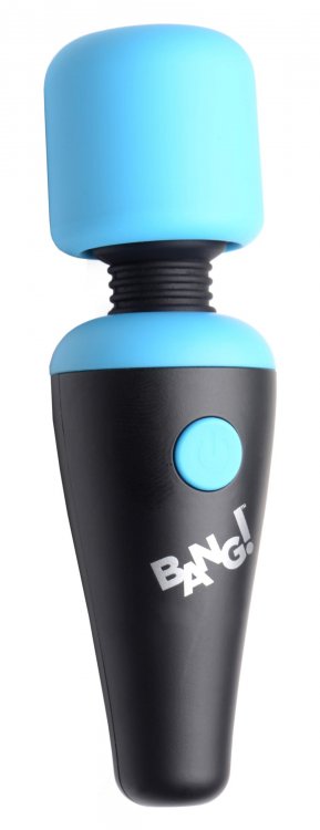 Bang! 10x vibrating mini wand blue 1