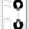 Beginner's Furry Handcuffs W/ Quick Release Button - Image 3