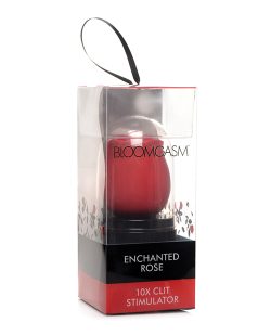 Bloomgasm Enchanted Rose 10X Clit Stimulator W/ Case Rechargeable Vibrators Main Image