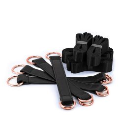 Bondage Couture Tie Down Straps Black  Main Image