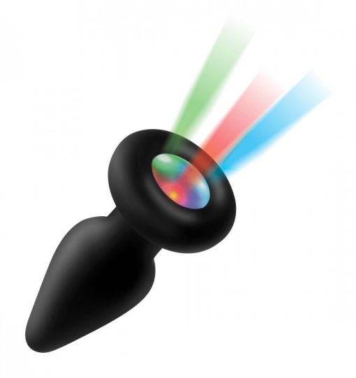 Booty sparks silicone light-up anal plug small butt plugs main image