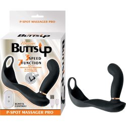 Butts Up P-Spot Massager Pro Black Prostate Massagers Main Image