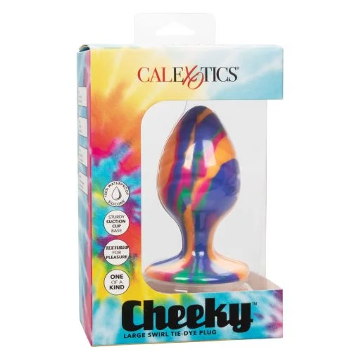 Cheeky Large Swirl Tie Dye Plug - Image 4