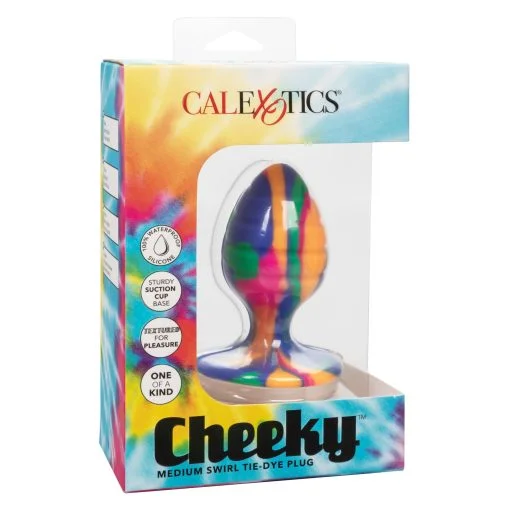 Cheeky Medium Swirl Tie Dye Plug - Image 3