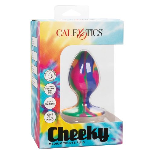 Cheeky medium tie dye plug 1