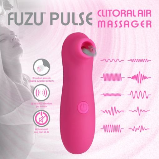 Clitoral Air Massager Pink 1