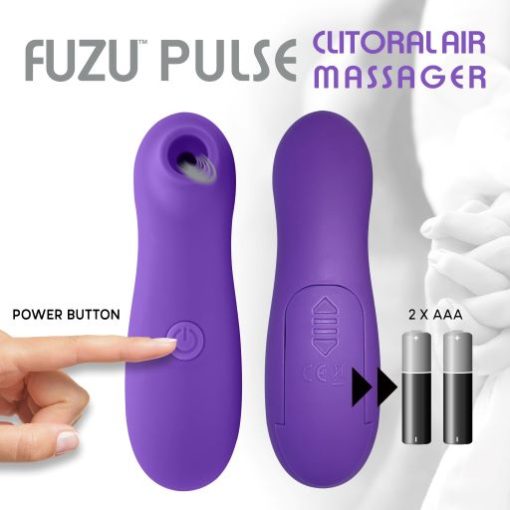 Clitoral Air Massager Purple Rechargeable Vibrators 3