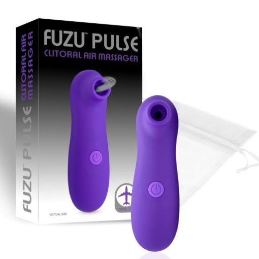 Clitoral Air Massager Purple Rechargeable Vibrators Main Image