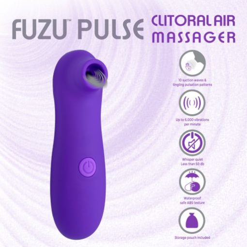 Clitoral Air Massager Purple - Image 4