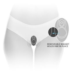 Cloud 9 Panty Pleasures Magnetic Panty Vibe Plum Palm Size Massagers Main Image