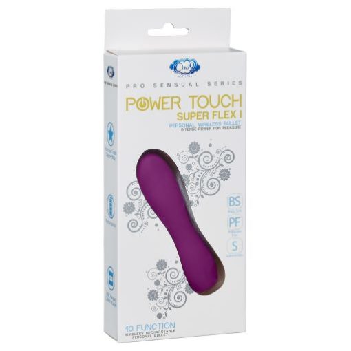 Cloud 9 pro sensual power touch super flex i plum rechargeable vibrators main image