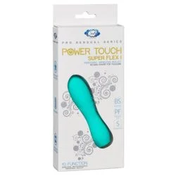 Cloud 9 Pro Sensual Power Touch Super Flex I Teal Rechargeable Vibrators Main Image