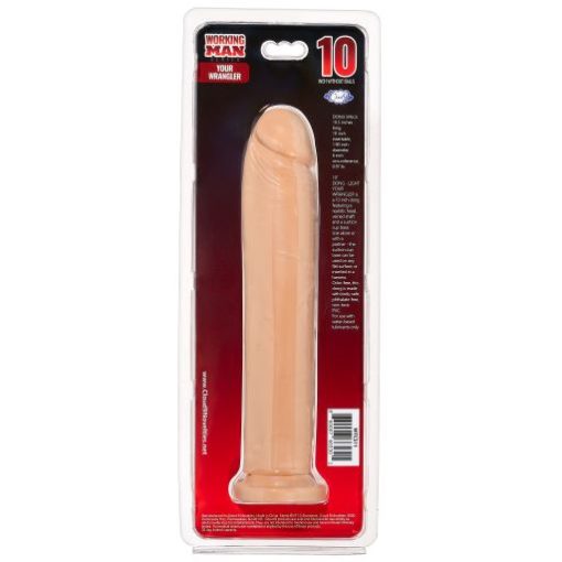 Cloud 9 Working Man 10 Light Your Wrangler " Large Dildos 3