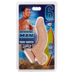 Cloud 9 Working Man 6.5 Light Your Surfer " Small & Medium Dildos Main Image