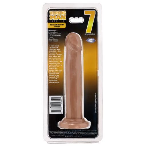 Cloud 9 working man 7 light cloud 9 working man (thin)" small & medium dildos 3