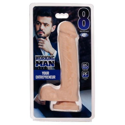 Cloud 9 Working Man 8 Light Your Entrepreneur " Large Dildos Main Image