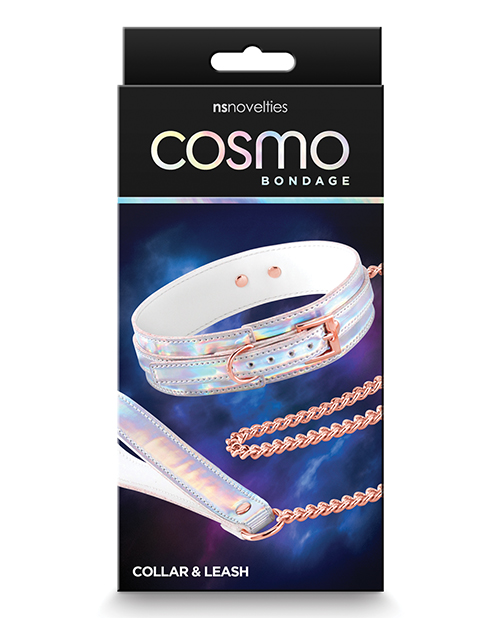 Cosmo bondage collar & leash rainbow bondage kits 3