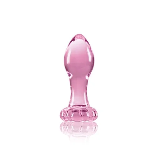 Crystal Flower Pink Butt Plugs Main Image