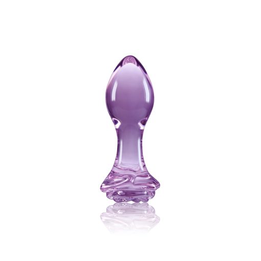 Crystal rose purple butt plugs main image