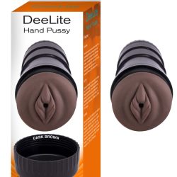 Dee Lite Hand Pussy Dark Brown Fleshlights and Packers Main Image