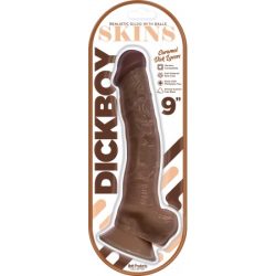 Dickboy Skins Dildo Caramel Lovers 9In Large Dildos Main Image