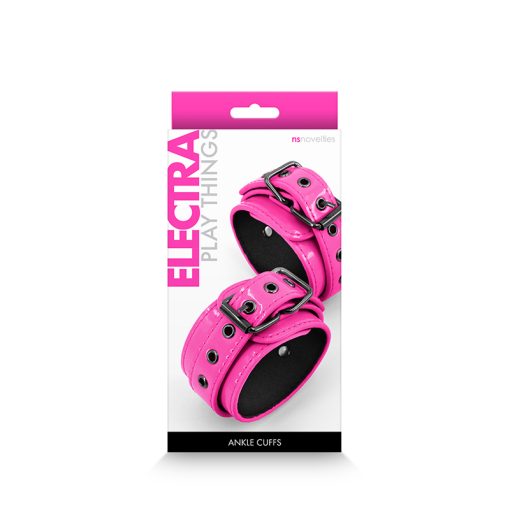 Electra Ankle Cuffs Pink Bondage Kits 3