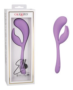 Elle Liquid Silicone Dual Flicker Rechargeable Vibrators Main Image