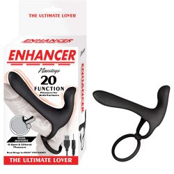 Enhancer The Ultimate Lover Black Cock Rings Main Image