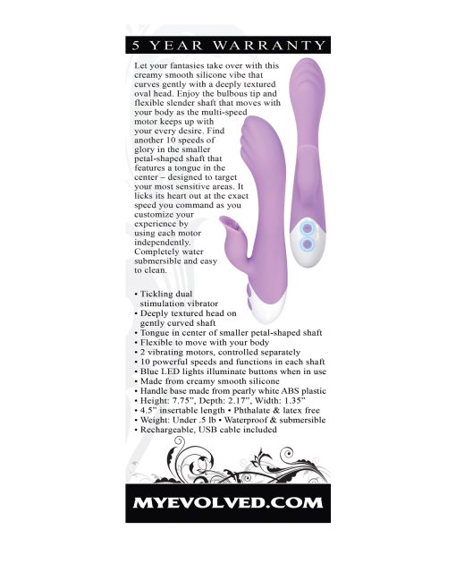 Evolved Pleasing Petal Rechargeable Vibrators 3