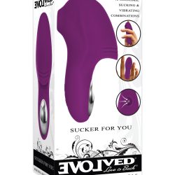 Evolved Sucker For You Rechargeable Vibrators Main Image