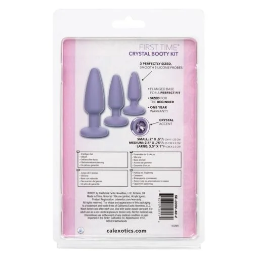 First Time Crystal Booty Kit Purple 2