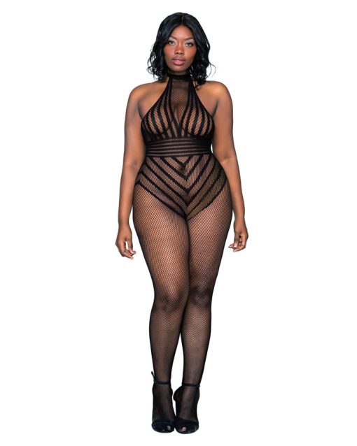 Fishnet Bodystocking Black Q/S 1