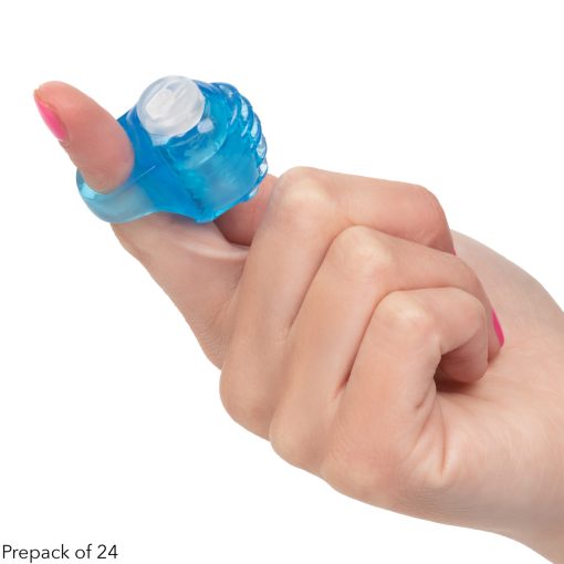 Foil Pack Vibrating Finger Teaser Blue 24Pk - Image 4