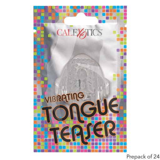 Foil Pack Vibrating Tongue Teaser Clear 24Pk - Image 3