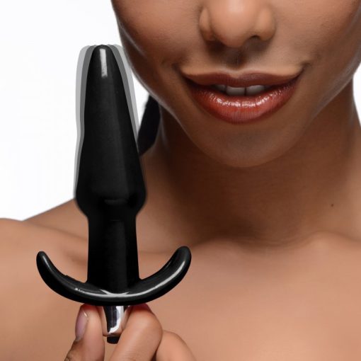 Frisky Thrilling Noir Smooth Vibrating Anal Plug Black Small & Medium Plugs Main Image